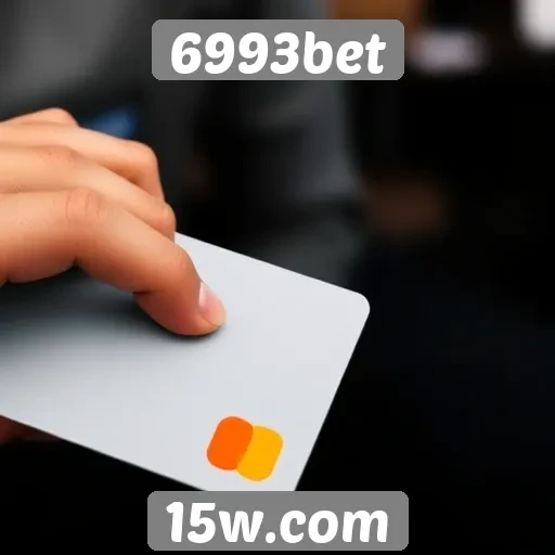 Métodos de pagamento no site 6993bet